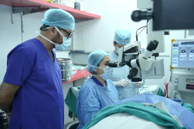 صورة توضيحية لخدمة تصحيح الإبصار بالليزر